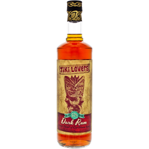 Tiki Lovers Dark Rum Rhum brun ambré