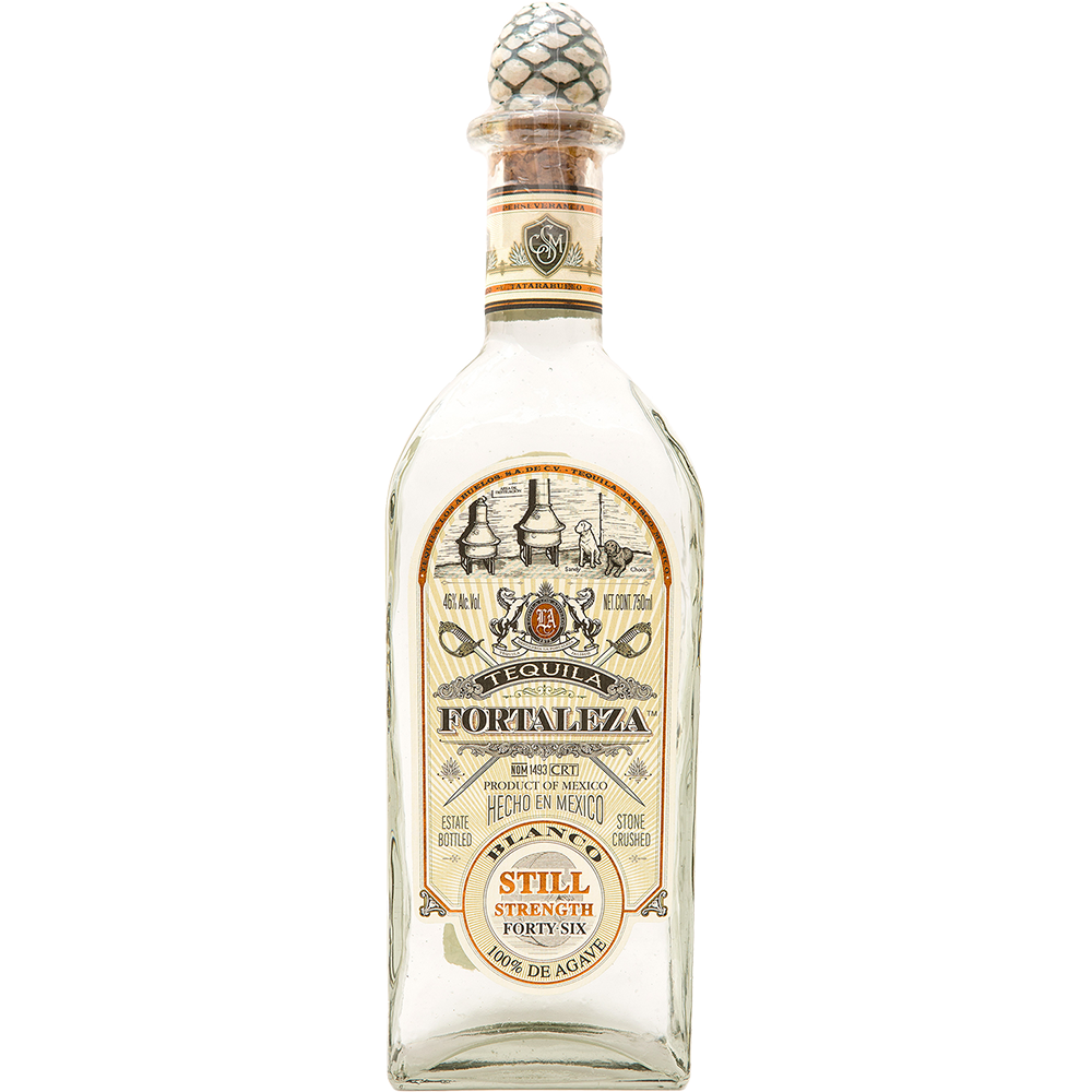 Tequila Fortaleza blanco still strength