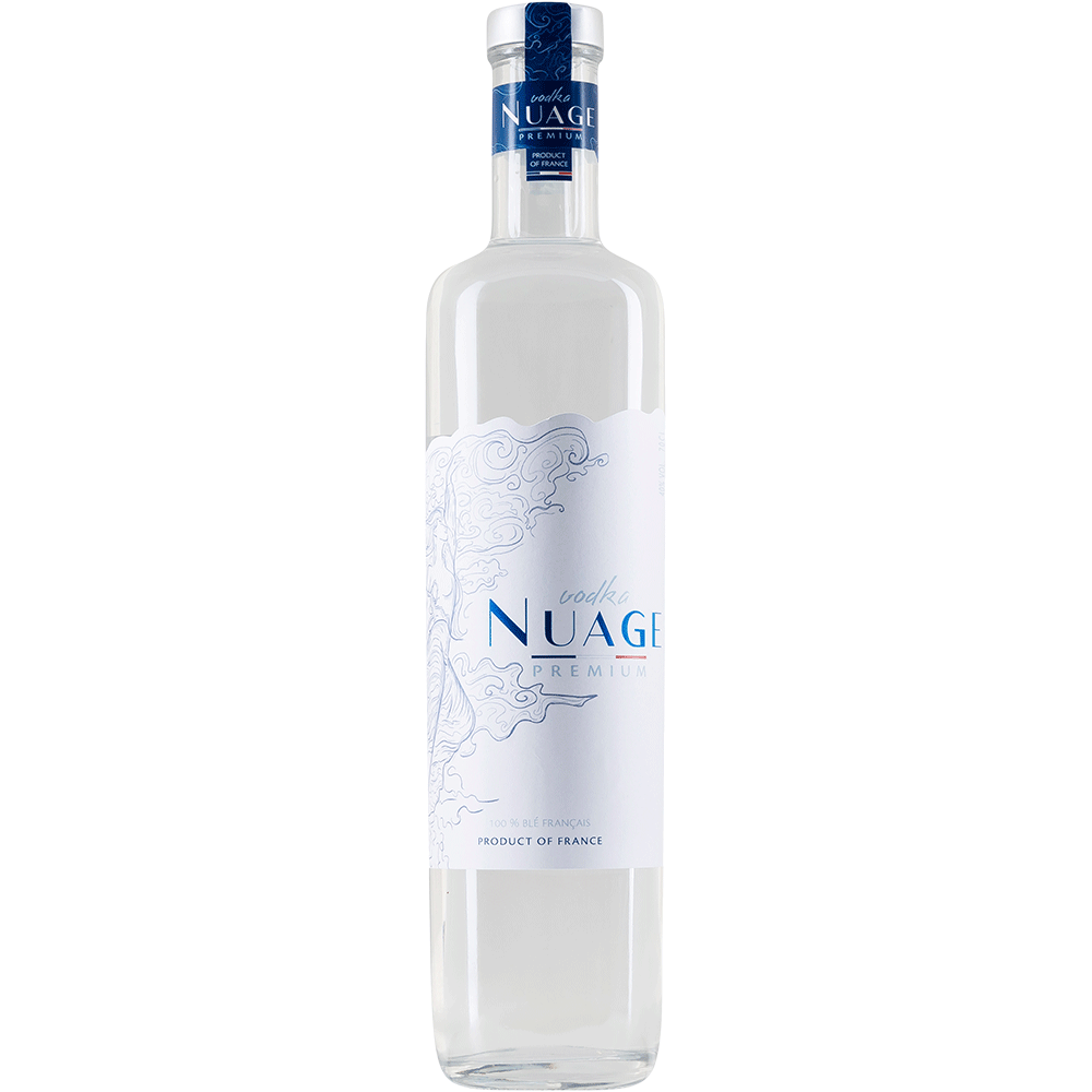 Packshot vodka Nuage