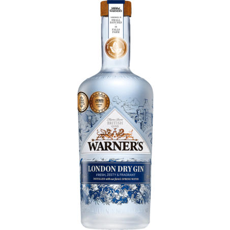 Warner's London dry gin
