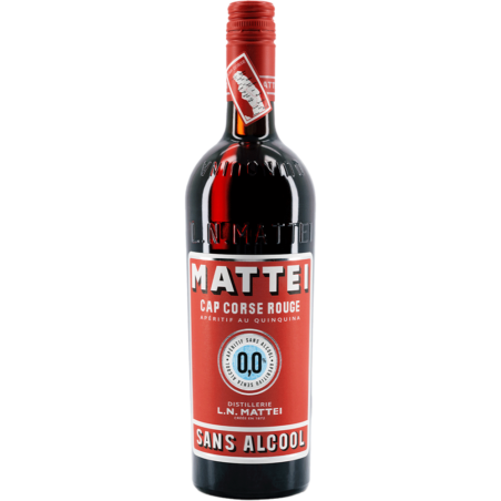 Cap Corse Mattei — Vermouth Rouge Sans Alcool 0,0%